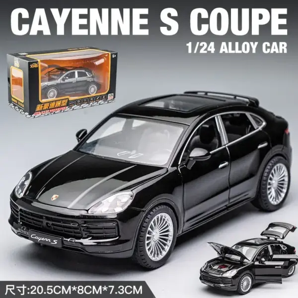 1:24 Porsche Cayenne S Alloy Car Model - Image 8