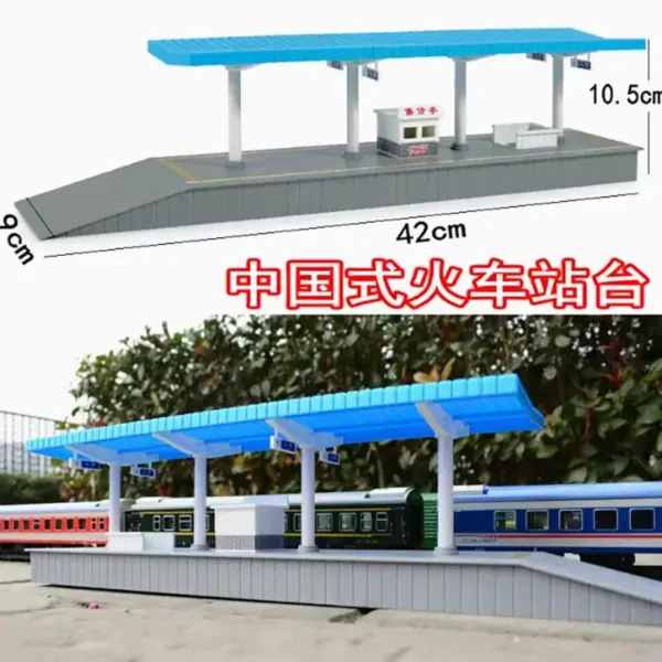 1:87 Scale Cave Railway Crossing Station - Image 11