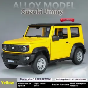 1:24 Suzuki Jimny Diecast Model SUV with Sound 21 Sb6f23f7477de4678a19c40a3a2b47b47C