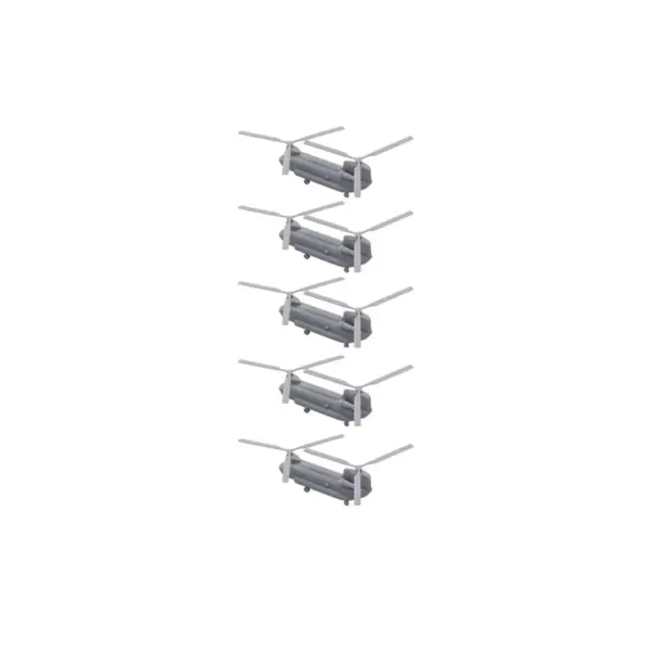 5 Set CH-47 Chinook Resin Model Helicopters - Image 9