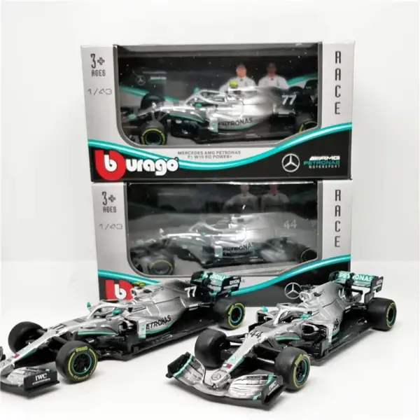 Bburago 1:43 Mercedes Benz W10 F1 Model Car - Image 6