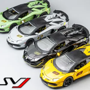 1/24 Lambor Aventador SVJ 63 Diecast Model Car 14 Sb73ab64771444f9ab03ee62508d1eb9dl