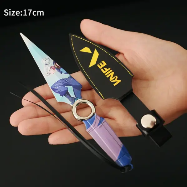 Valorant JETT Kunai 17cm Metal Replica - Image 4