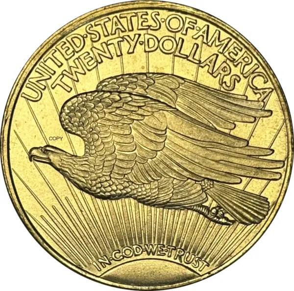 Saint Gaudens 1927 Commemorative Copy Coin - Image 6