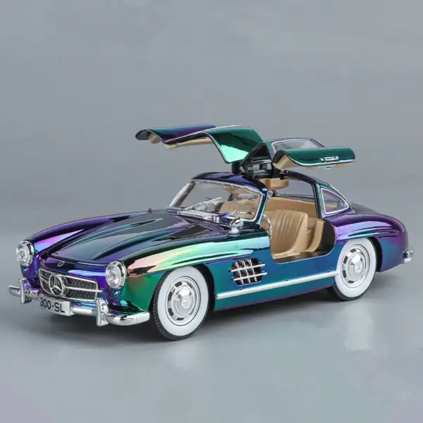 1:24 Alloy Benz 300SL Diecast Model Car - Image 7