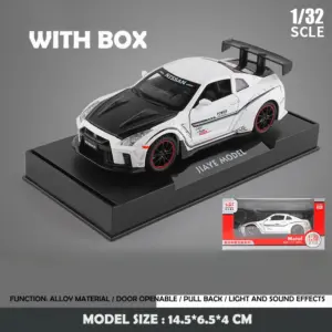 1:32 Nissan GTR R35 Diecast Racing Car 22 Sb7740232b10942daac82eec03438c9daD