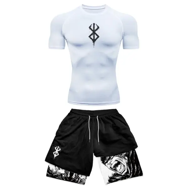 Anime 3D Printed Men's Gym Set - Image 7