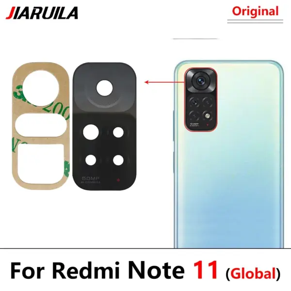 2Pcs Camera Glass Lens for Xiaomi Redmi Note Series - Image 11