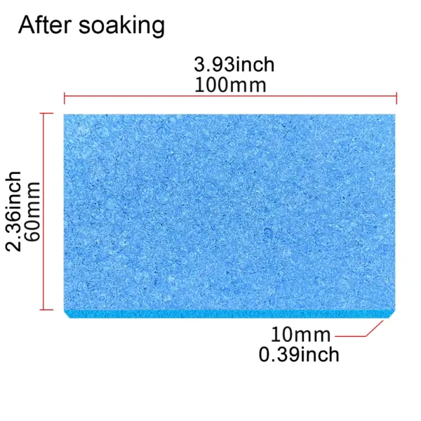 10-Pack High Temp Soldering Iron Cleaning Sponges - Image 10