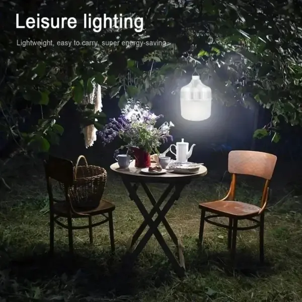USB Rechargeable LED Camping Light Bulb - Image 3