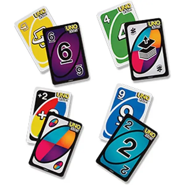 UNO Flip Card Game with Double-Sided Deck - Image 5