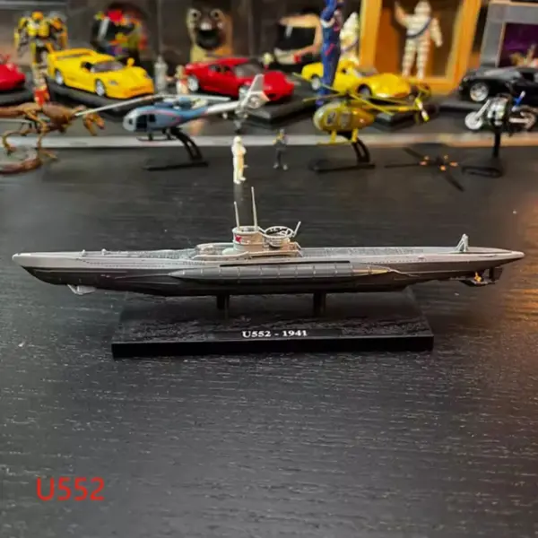 Diecast 1:350 Scale U-Boat Submarine Model - Image 8