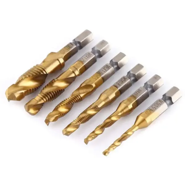 HSS Metric Tap Drill Bits Set M3 to M10 - Image 2