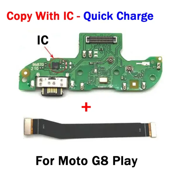 Moto G Series USB Charging Board Flex Cable Replacement - Image 3