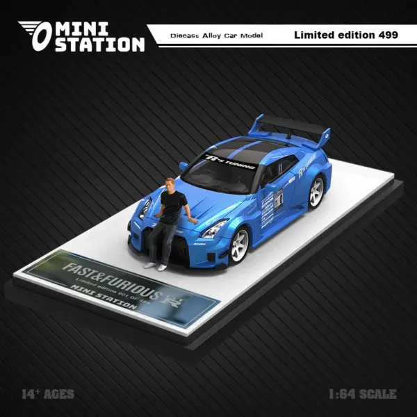 1:64 RX-7 Veilside Diecast Model Car - Image 9