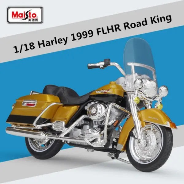 Maisto 1:18 Harley Davidson Road King Model - Image 2