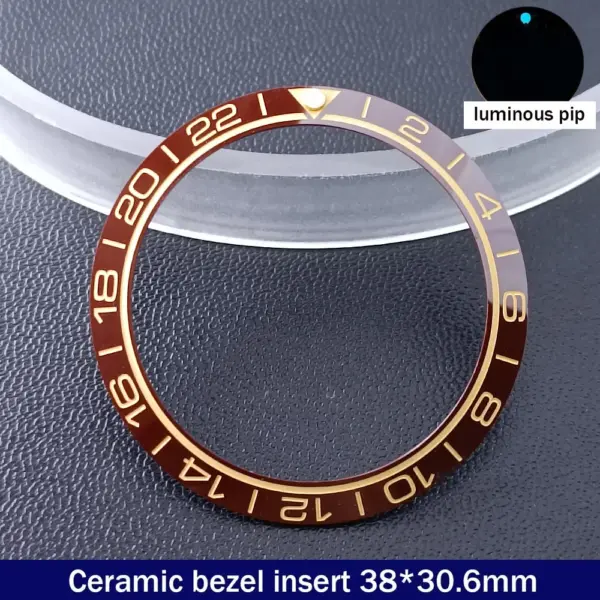 Ceramic GMT Bezel Insert for 40mm Watches - Image 10