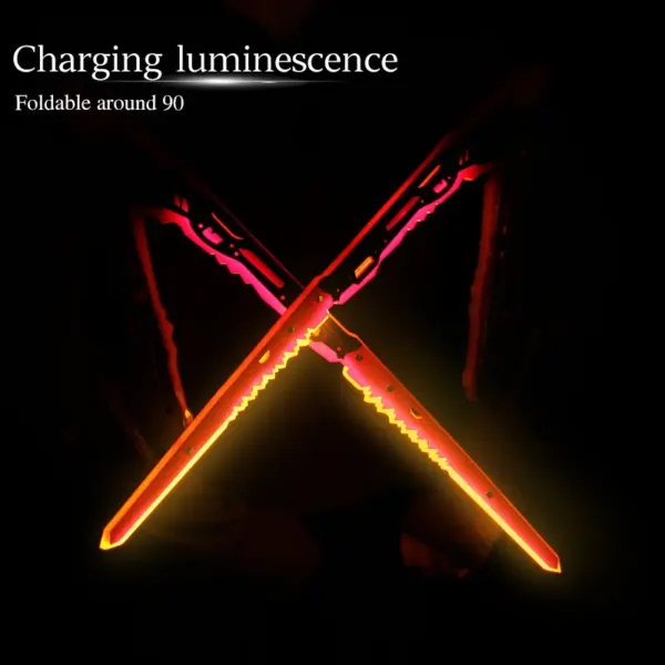 Cyberpunk Luminous Folding Mantis Knife 54cm - Image 4