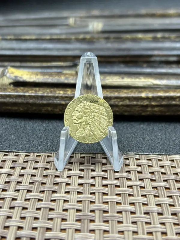 1911 Liberty Eagle Brass Commemorative Coin - Image 3
