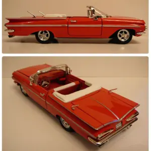 Diecast Alloy 1/32 1959 Impala Model Car 12 Sb8dc248513654ac2aeaf01564cc8621eg