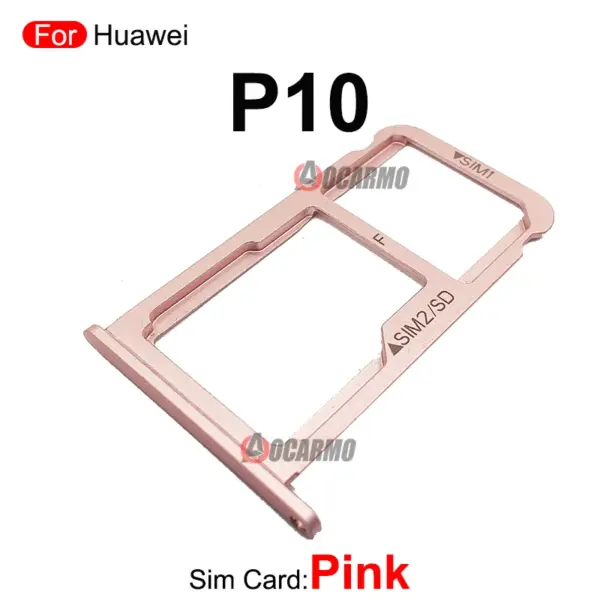 Huawei P10 Lite SIM Card Tray Slot Holder Black or Colorful - Image 9