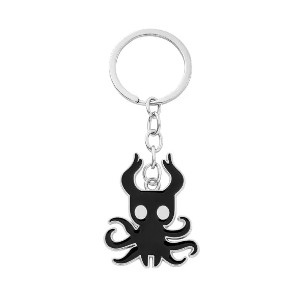 Hollow Knight Octopus Metal Keychain - Image 9