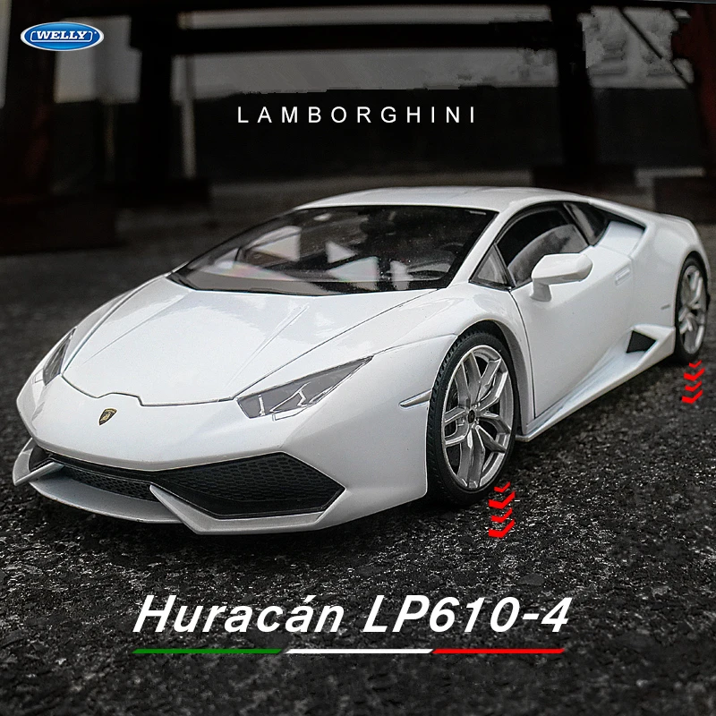 1:24 Lamborghini Huracan LP610-4 Diecast Model 3 1:24 Lamborghini Huracan LP610-4 Diecast Model - Image 3