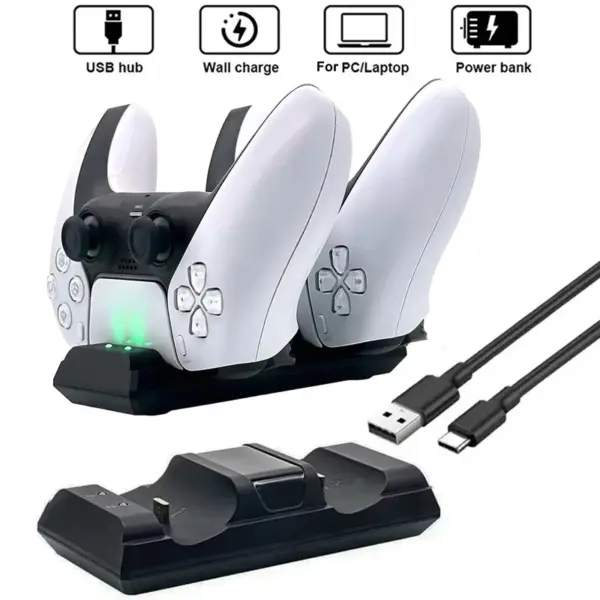 PS5 Controller Dual Charging Dock Station - Image 2