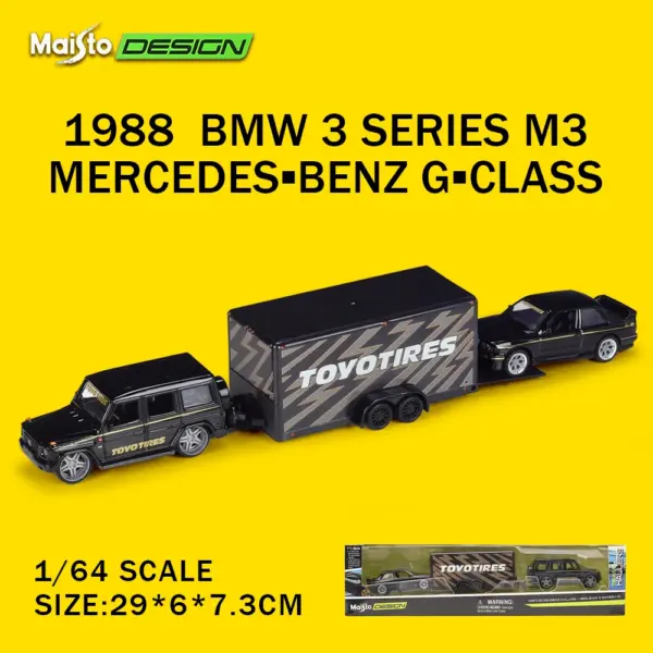 Maisto 1:64 Volkswagen Van Samba Model Set - Image 12