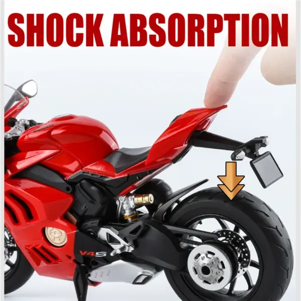 1/9 Panigale V4S Alloy Motorcycle Model - Image 4