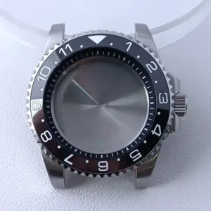 40.5mm Stainless Steel GMT Watch Case NH35/NH36 218 Sb9d2a5cd11fa45569a0aa29ad01e7eb6u