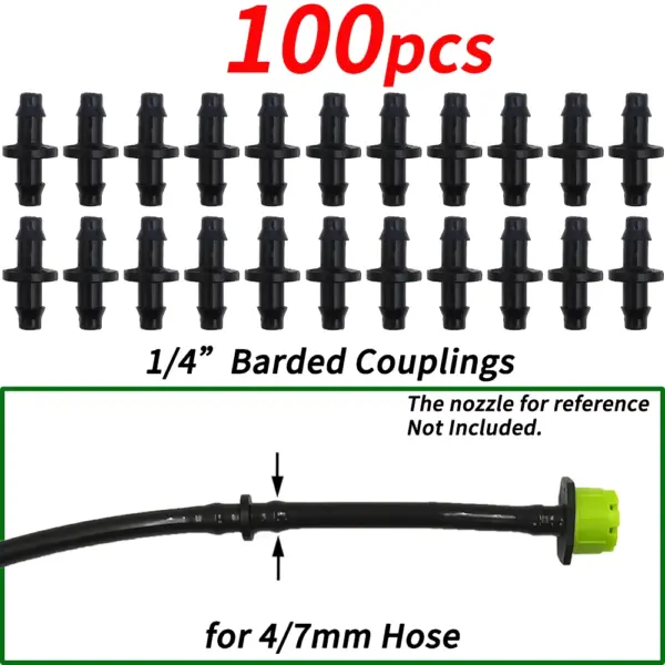 Barbed Couplings for 4/7mm Hose - 20/50/100PCS - Image 6