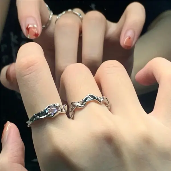Adjustable Women’s Moonlight Stone Ring - Image 3