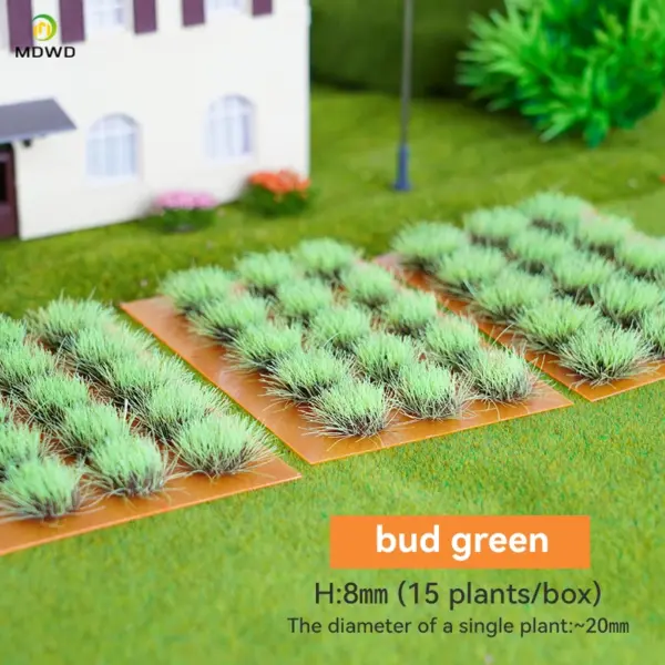 15pcs Miniature Flower Grass Clusters 8mm-10mm - Image 6