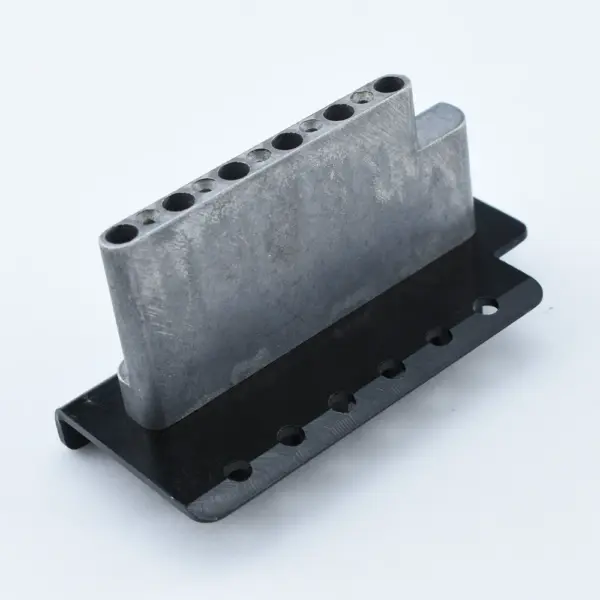 Electric Guitar Tremolo System Bridge Set Black Chrome - Image 4