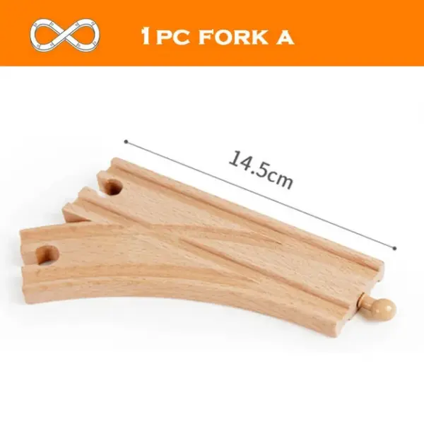 Wooden Train Track Accessories for Railway Fun - Image 7