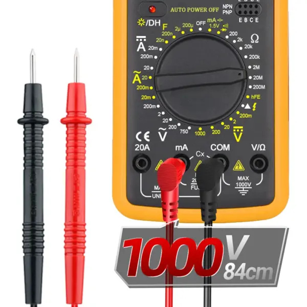 DT-9205A Digital Multimeter Voltage Tester - Image 6