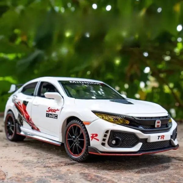 Scale 1:32 CIVIC TYPE-R Diecast Car Model - Image 6