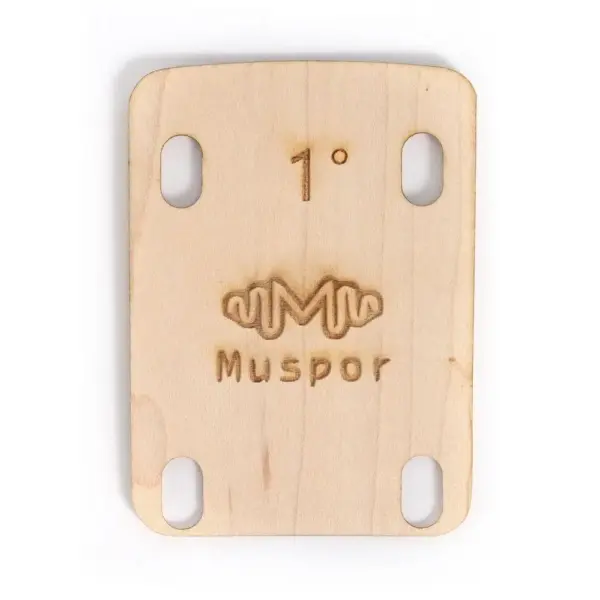 3 Pcs Maple Guitar Neck Shims Set - Image 3