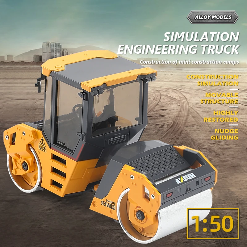 1:50 Alloy Truck Model Double Wheel 3 1:50 Alloy Truck Model Double Wheel - Image 3