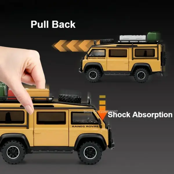 1:32 Land Range Rover Diecast Model Toy Car - Image 2