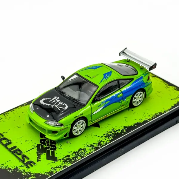 Diecast 1/64 Mitsubishi Eclipse Alloy Model Car - Image 2