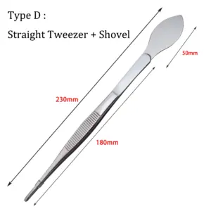 2-in-1 Stainless Steel Bonsai Rake and Tweezers 22 Sbbd4dac4b03b4b8c82bfe209626c7d66n
