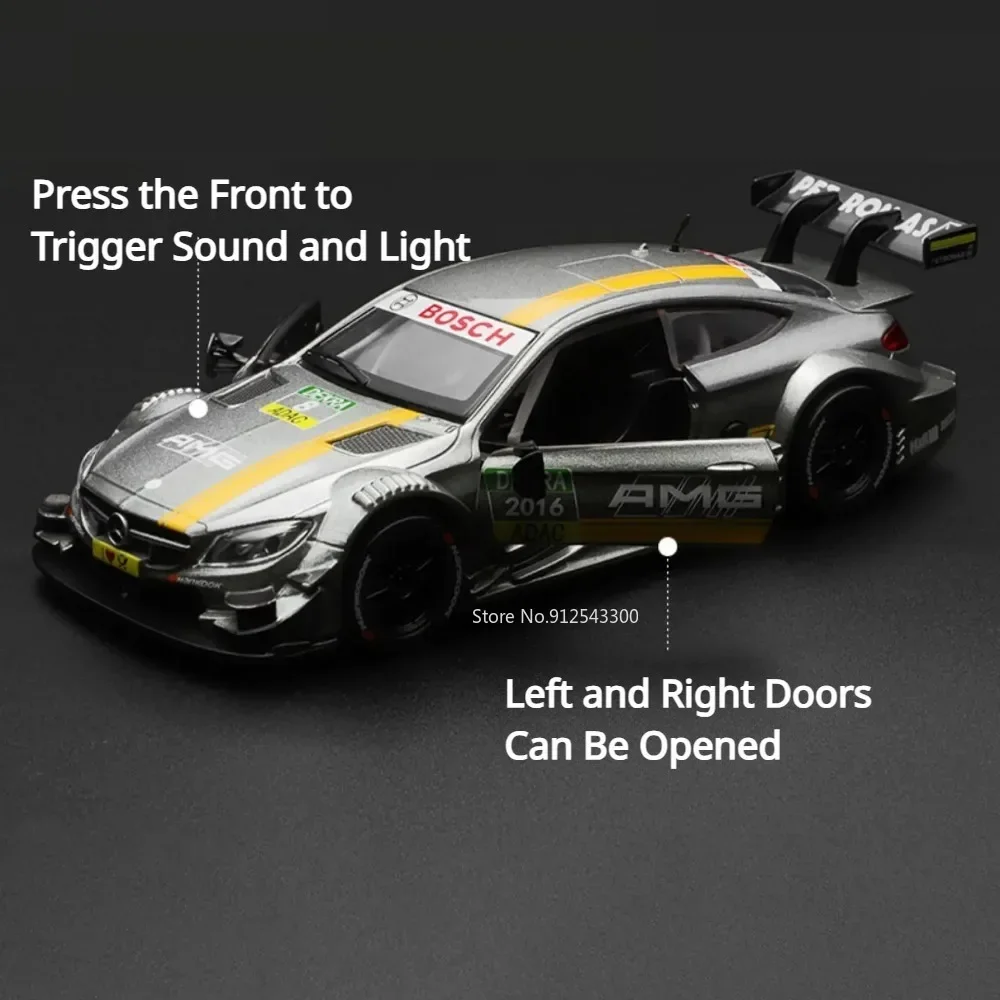 1/32 Mercedes Benz AMG C63 DTM Diecast Model 2 1/32 Mercedes Benz AMG C63 DTM Diecast Model - Image 2