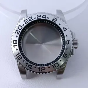 40.5mm Stainless Steel GMT Watch Case NH35/NH36 203 Sbc2ae9515c7c45dc90563475c03ad45eb