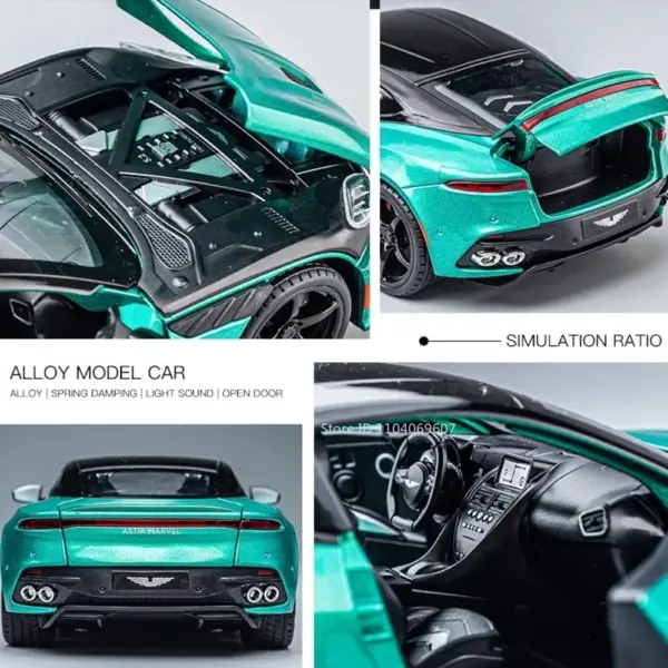 1:22 Scale DBS Sports Car Diecast Model - Image 2