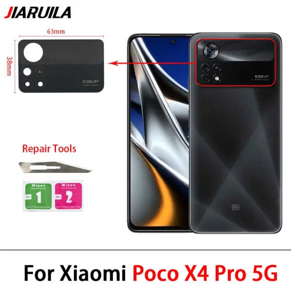 5-Pack Xiaomi Poco Camera Glass Lenses - Image 9
