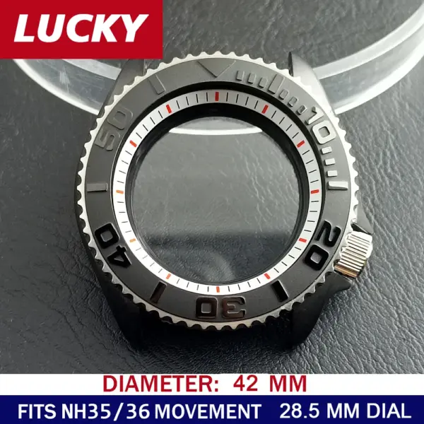 N H35 42mm Stainless Steel Watch Case - Image 56