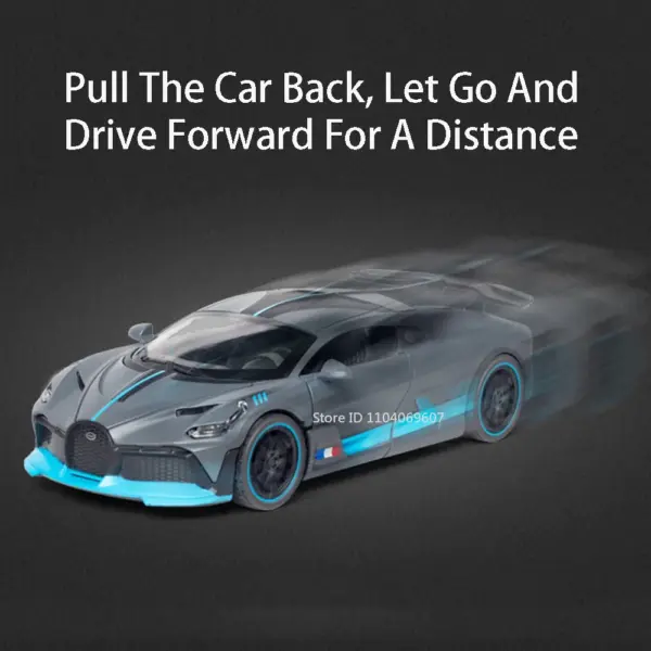 1:32 Scale Divo Diecast Model Car with Sound - Image 3