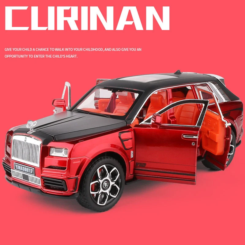 1:24 Rolls Royce Cullinan Diecast Model Car 9 1:24 Rolls Royce Cullinan Diecast Model Car - Image 9